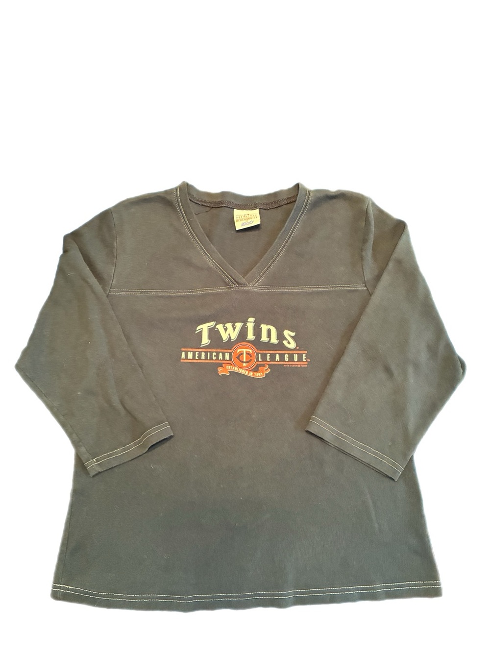 MN Twins Lady Slugger shirt navy medium